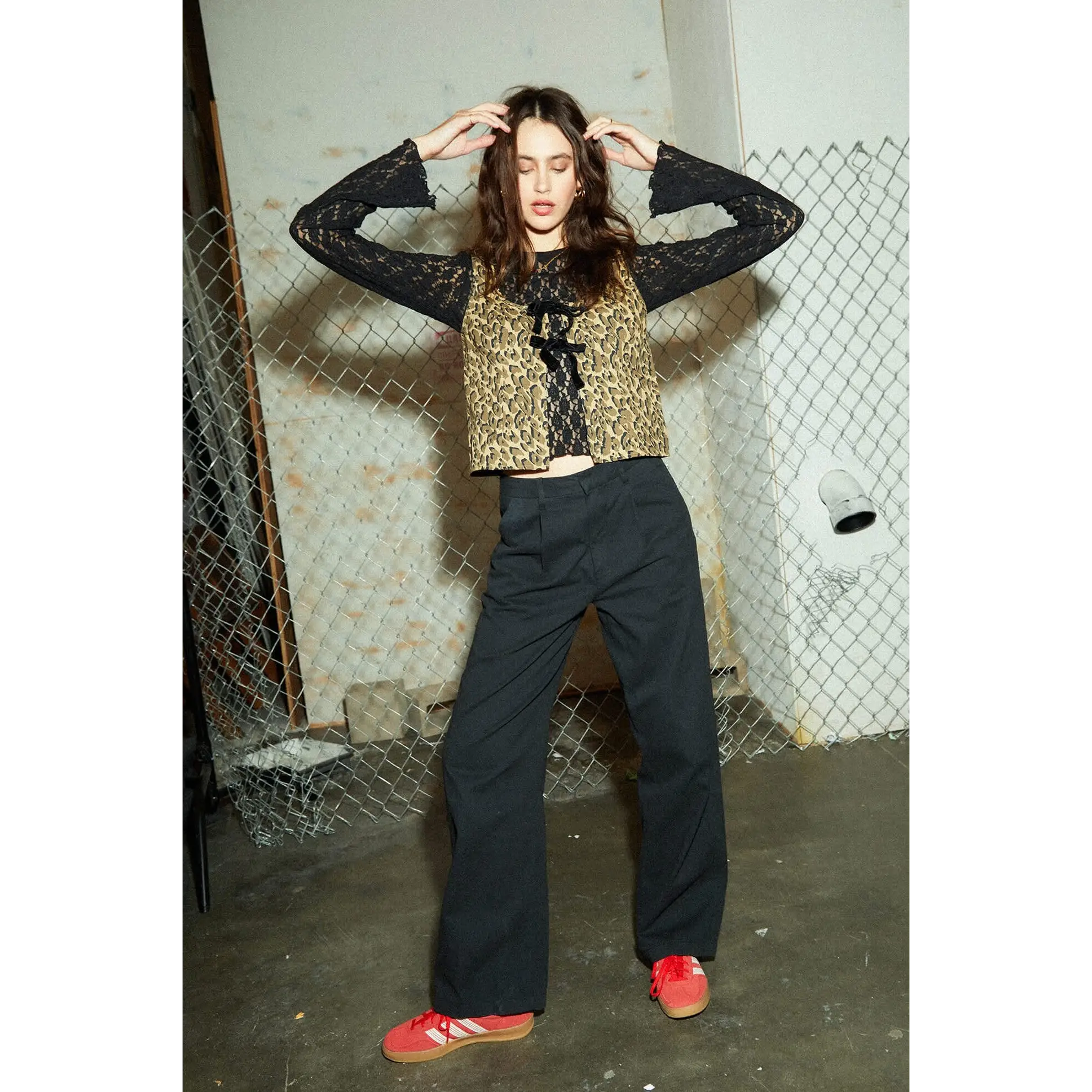 Brixton Magnolia Tie Top