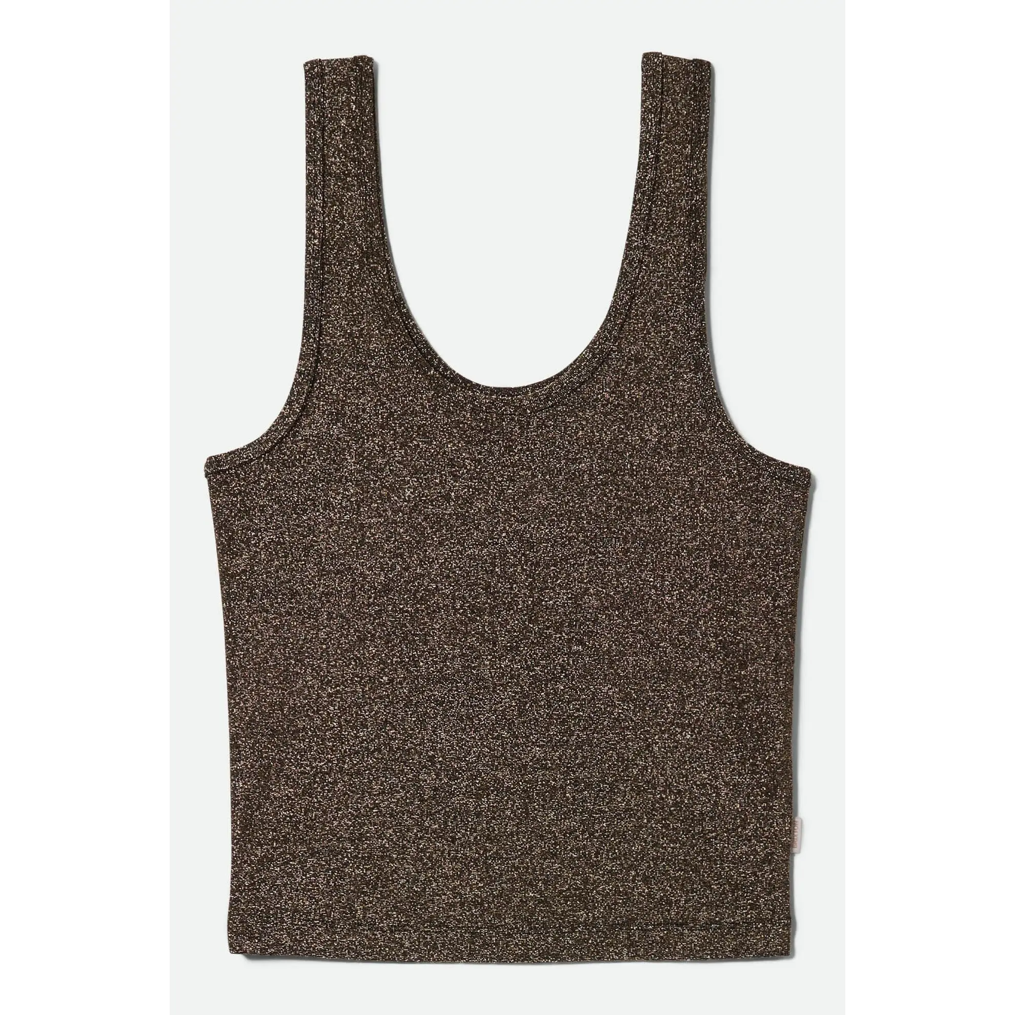Brixton Off Duty A-Tank Top - Gold Metallic