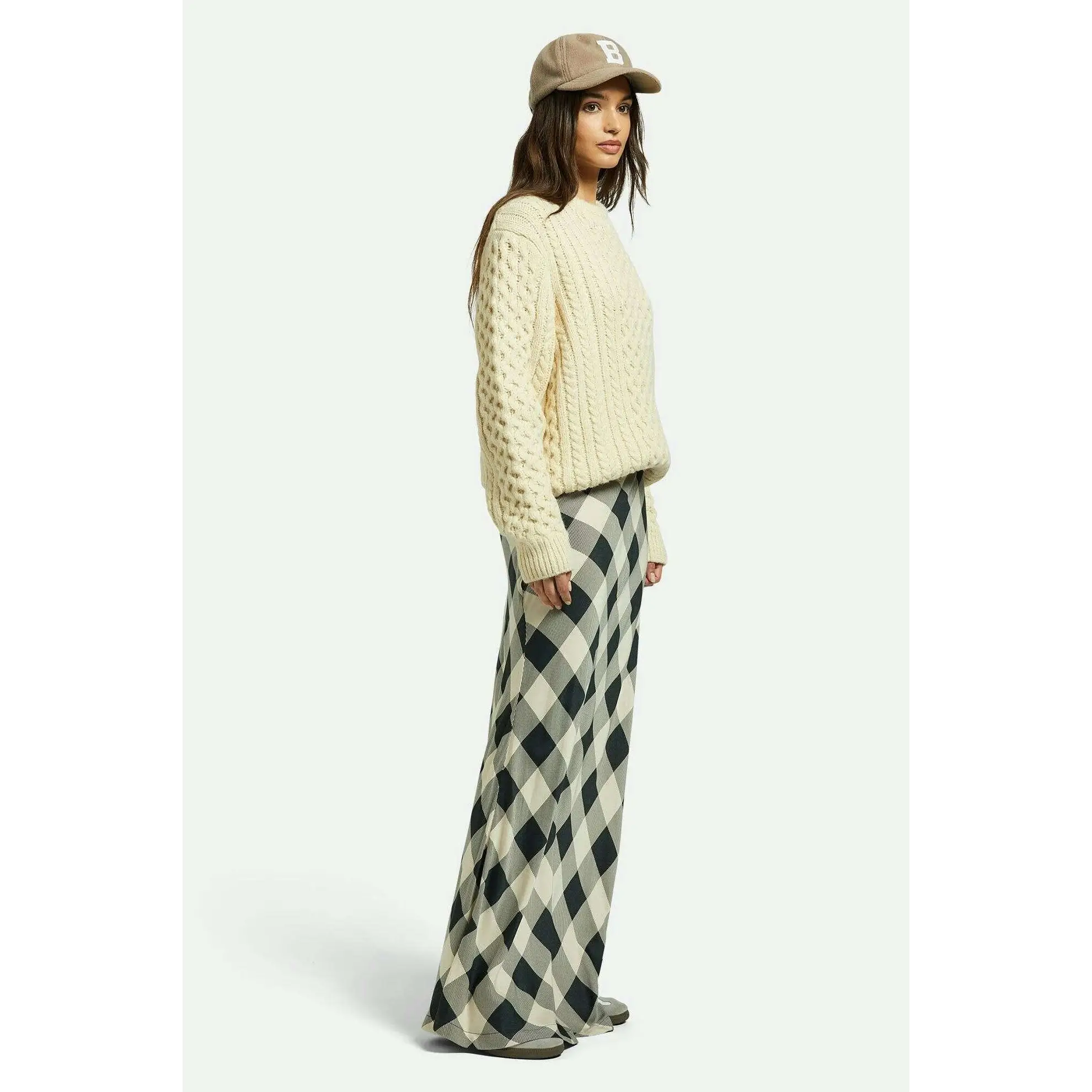 Brixton Silky Full Length Skirt