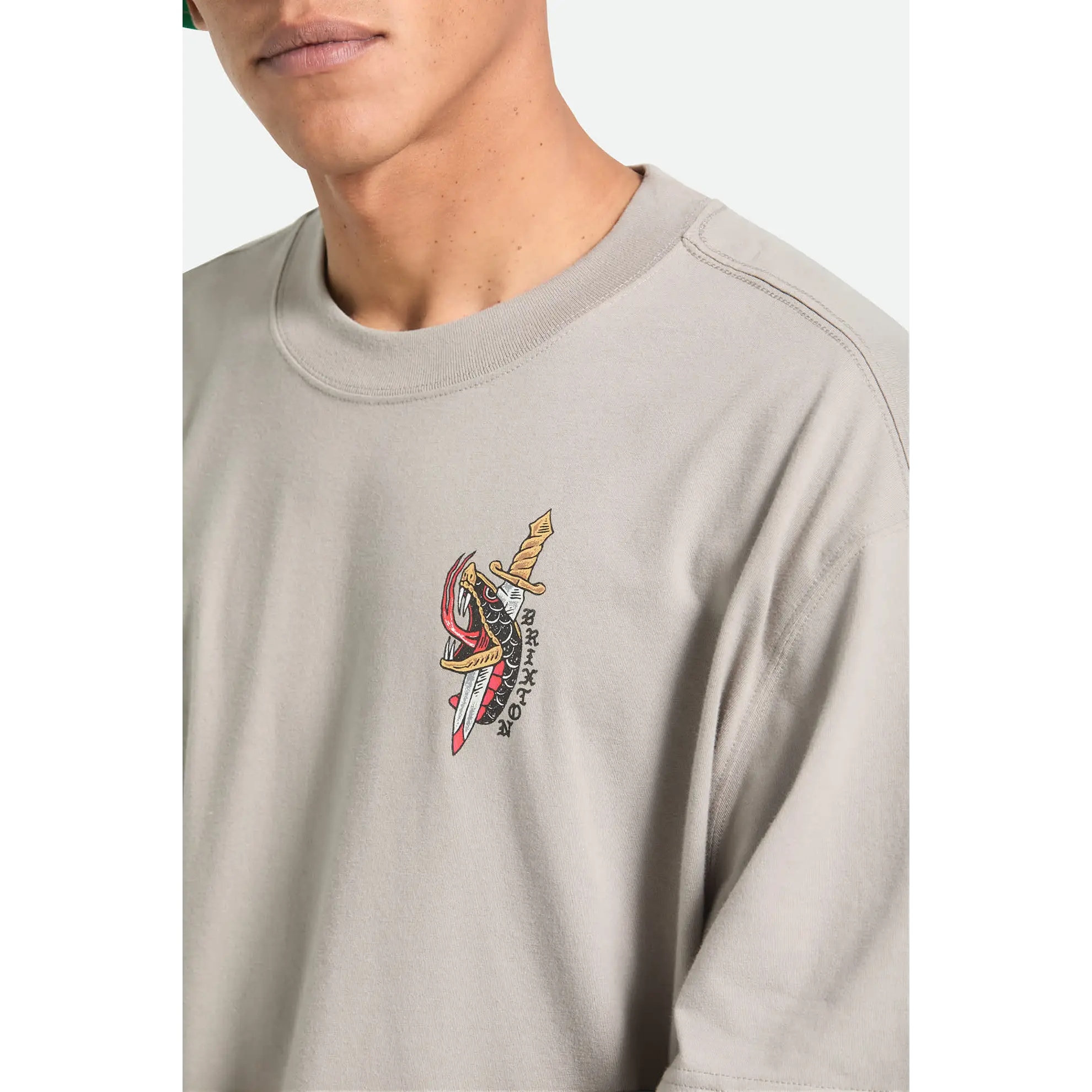 Brixton Sword Boxed Crop T-Shirt