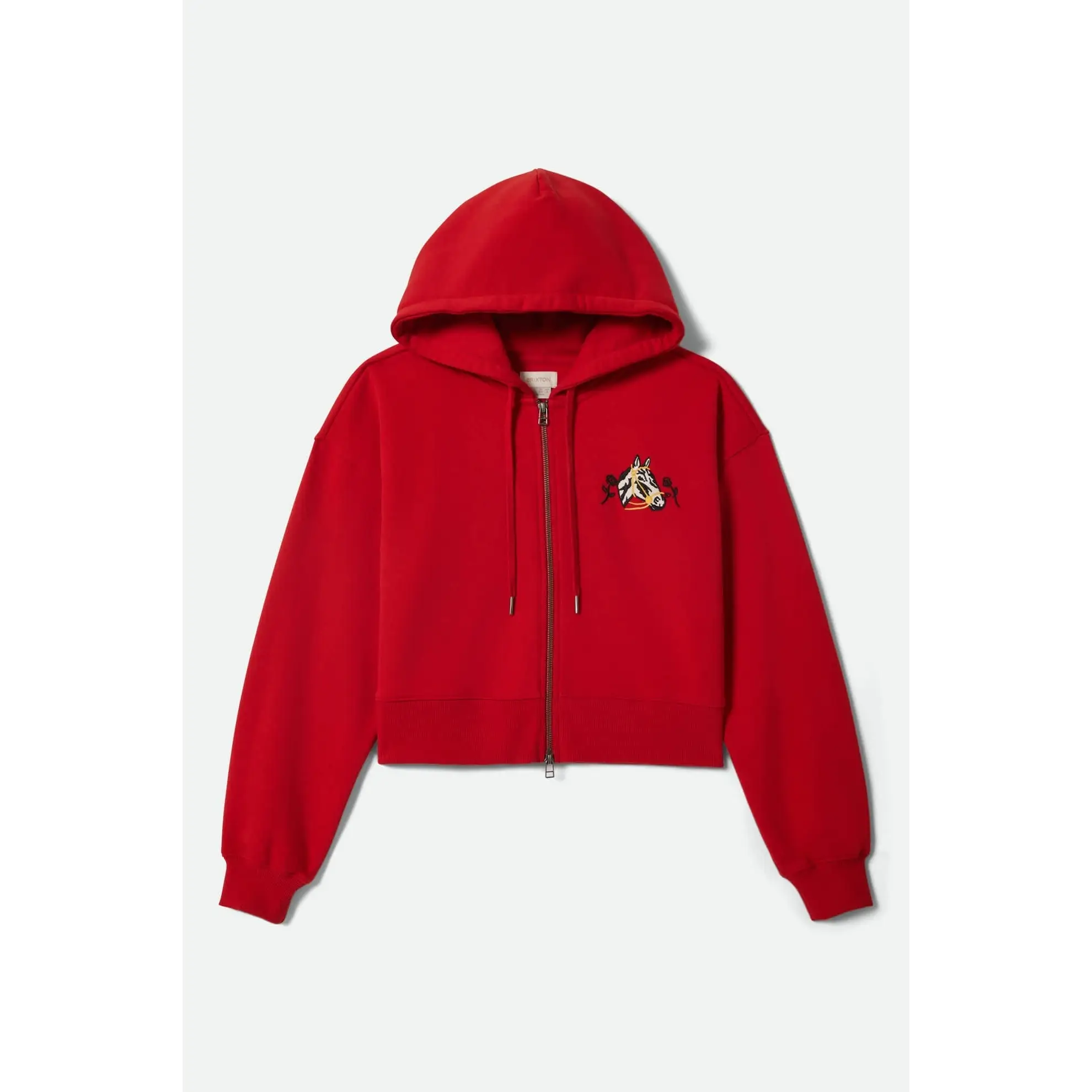 Brixton Trophy Cropped Zip Hood