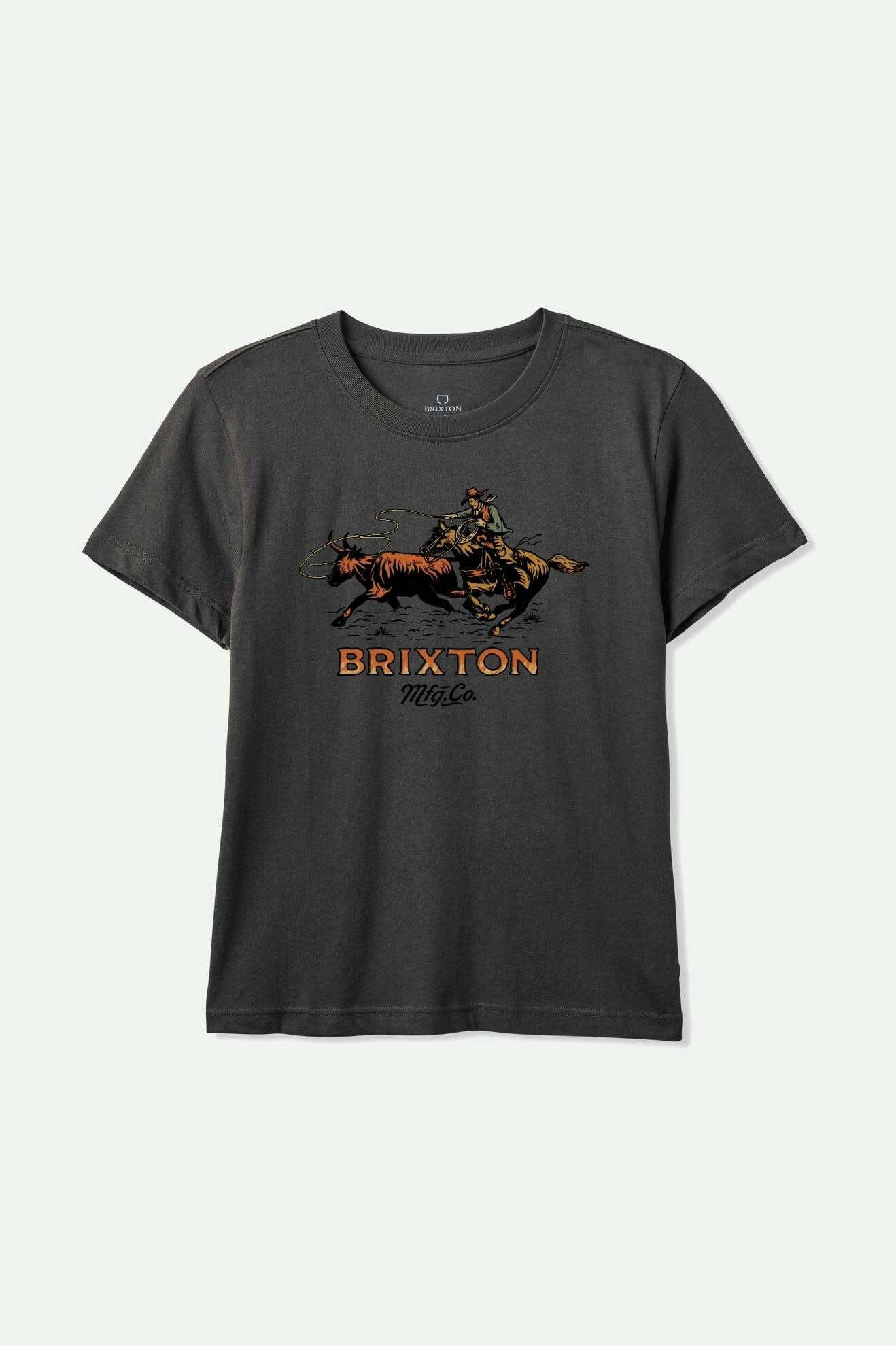 Brixton Wrangling Vintage Crew T-Shirt 