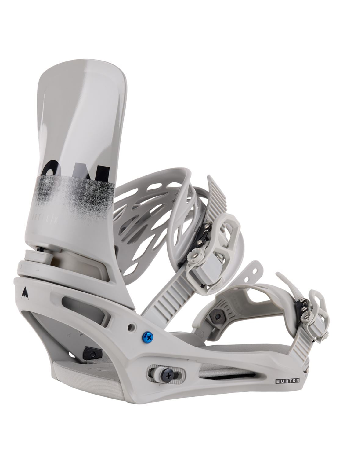 Burton Cartel X Re:Flex Snowboard Bindings 2024 Gray/Logo M 