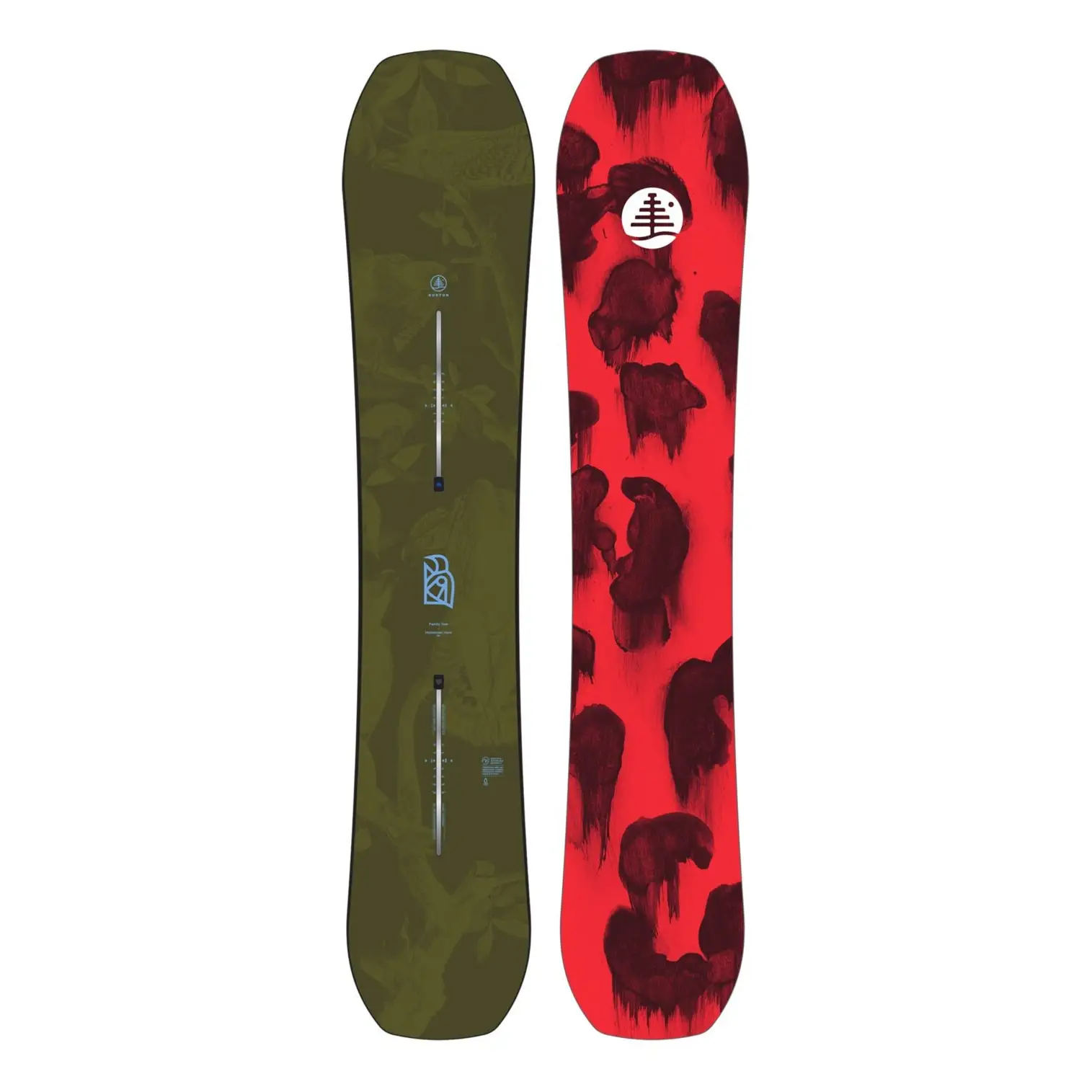 Burton Family Tree Hometown Hero Wide Snowboard 2026