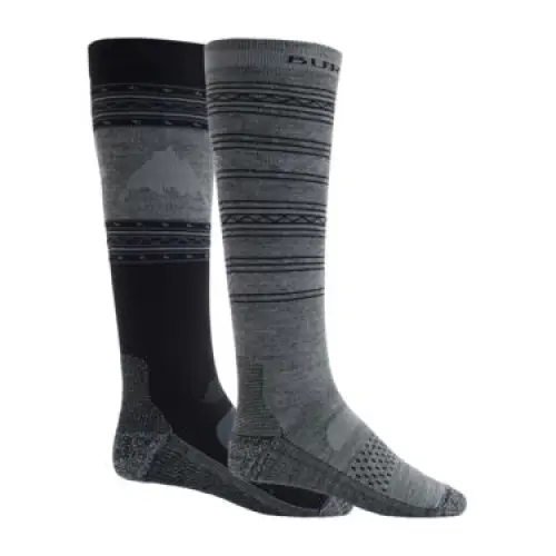 Burton Mens Performance Lightweight Socks 2-Pack