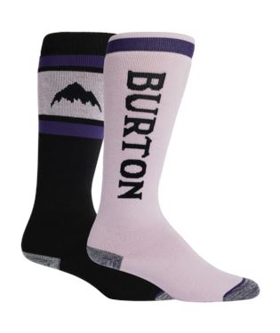 Burton Weekend Midweight Womens Socks 2-Pack Elderberry M / L 