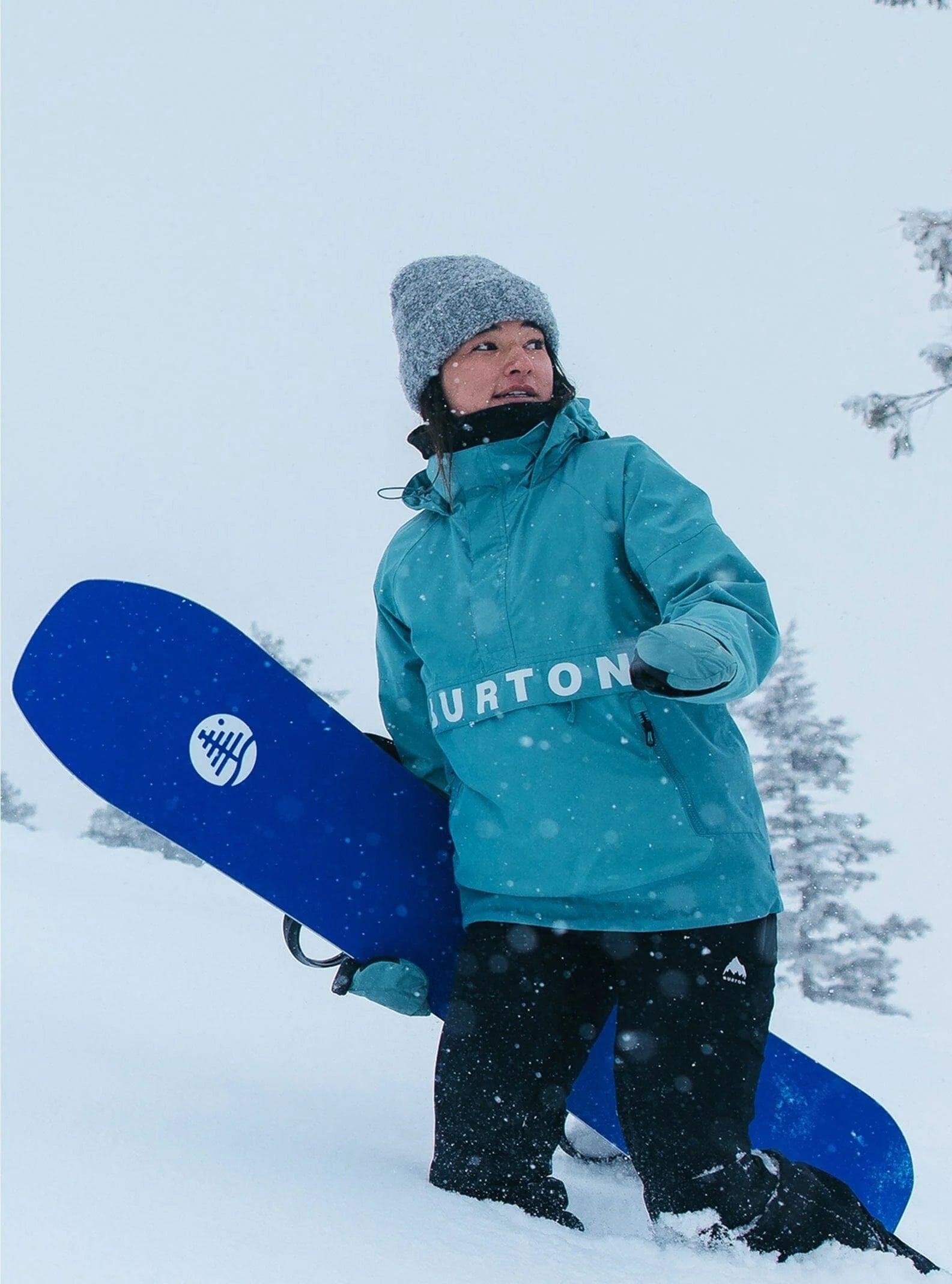 Burton Womens Frostner 2L Anorak Jacket 2024