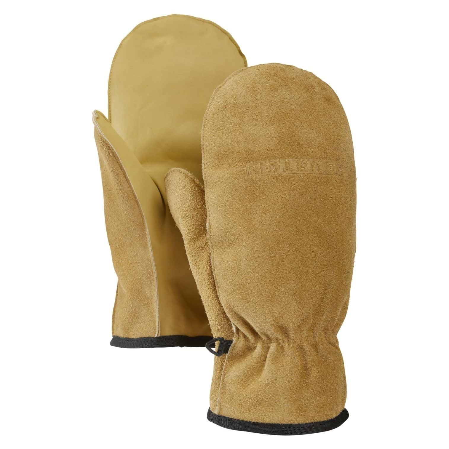 Burton Work Horse Leather Mittens Rawhide XS 