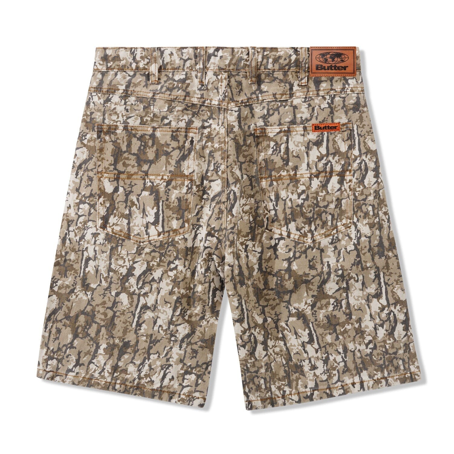 Butter Goods Bark Camo Denim Shorts