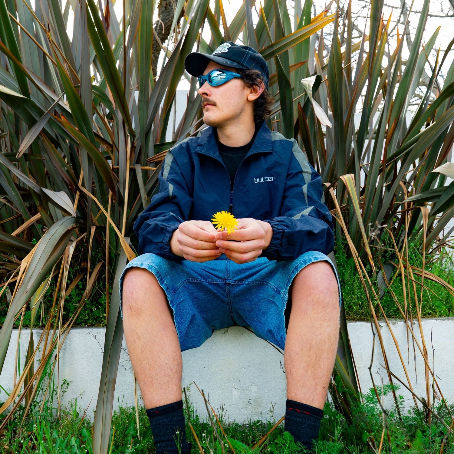 Butter Goods Blotch Denim Shorts 