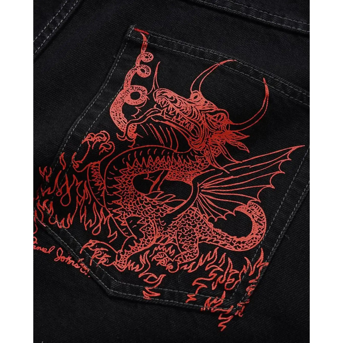 Butter Goods Dragon Denim Shorts