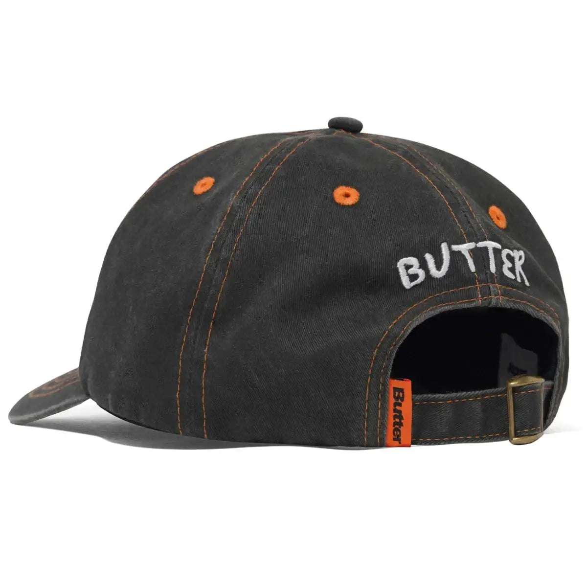 Butter Goods Enemy 5 Panel Cap - Black / Slate