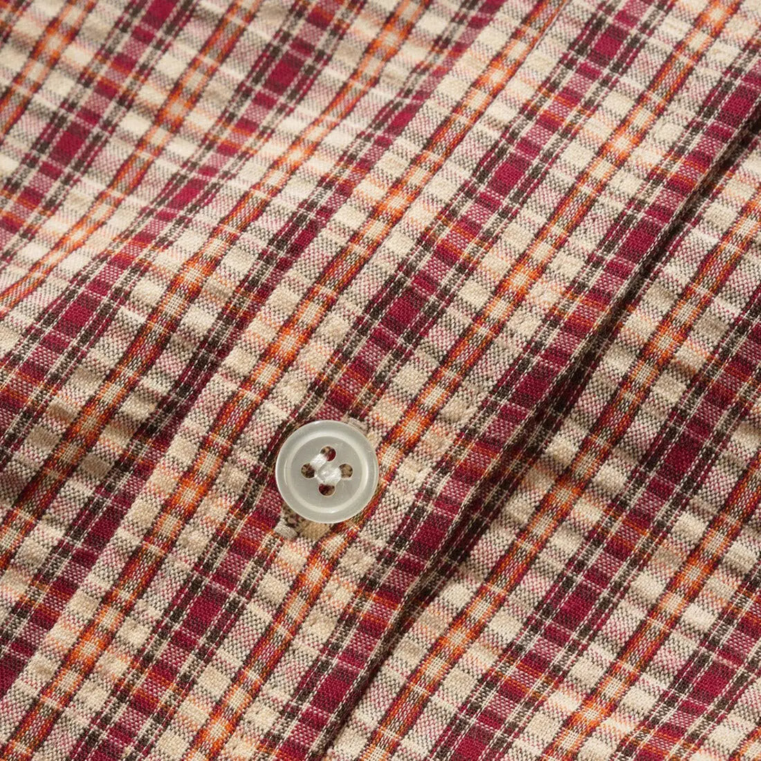 Butter Goods Equipment Shirt - Red / Yellow