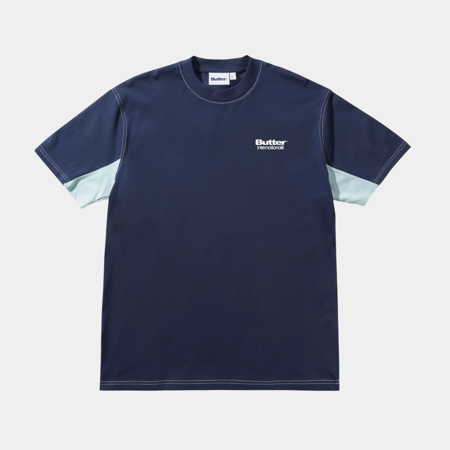 Butter Goods Internationale Panelled T-Shirt