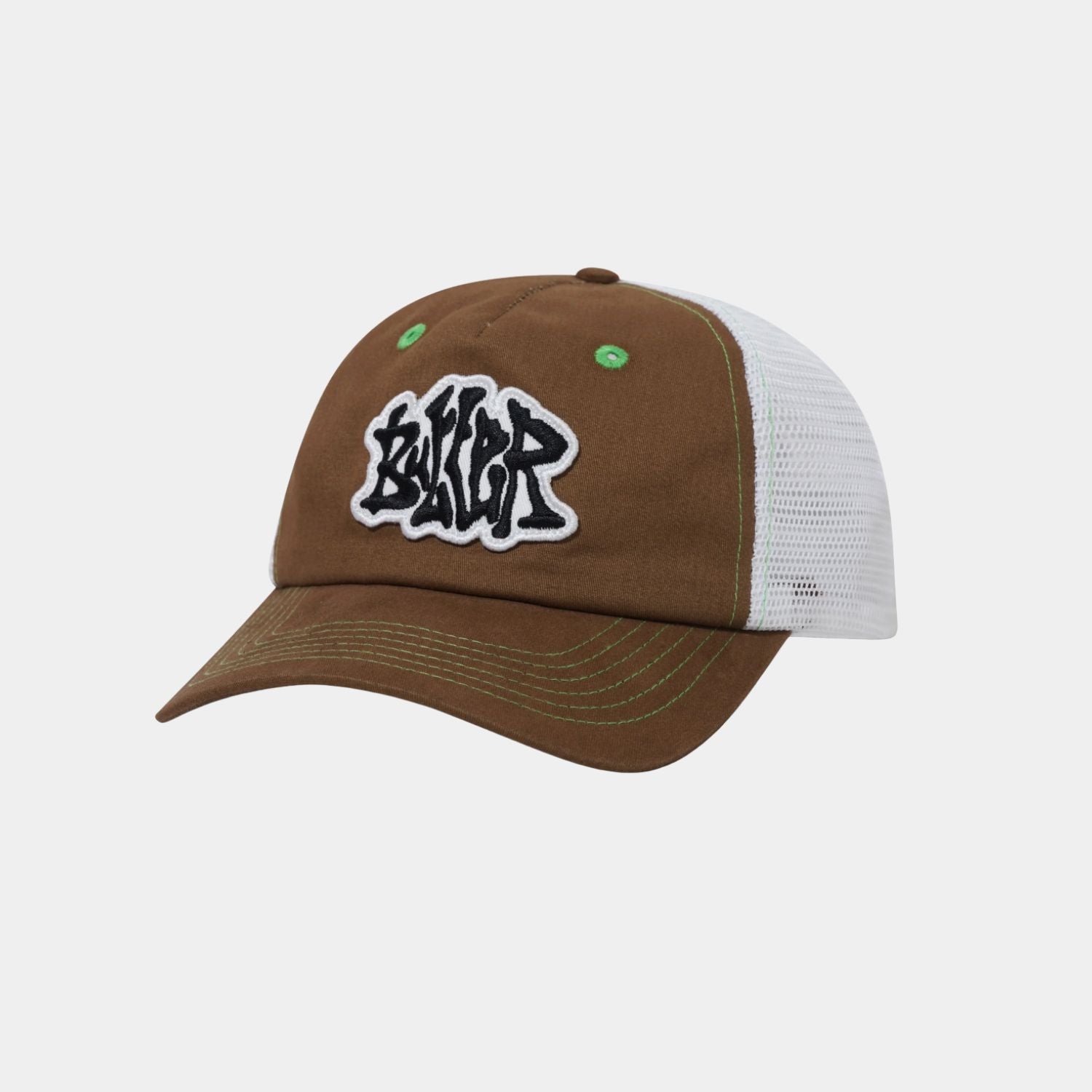 Butter Goods Melt Trucker Cap Brown 