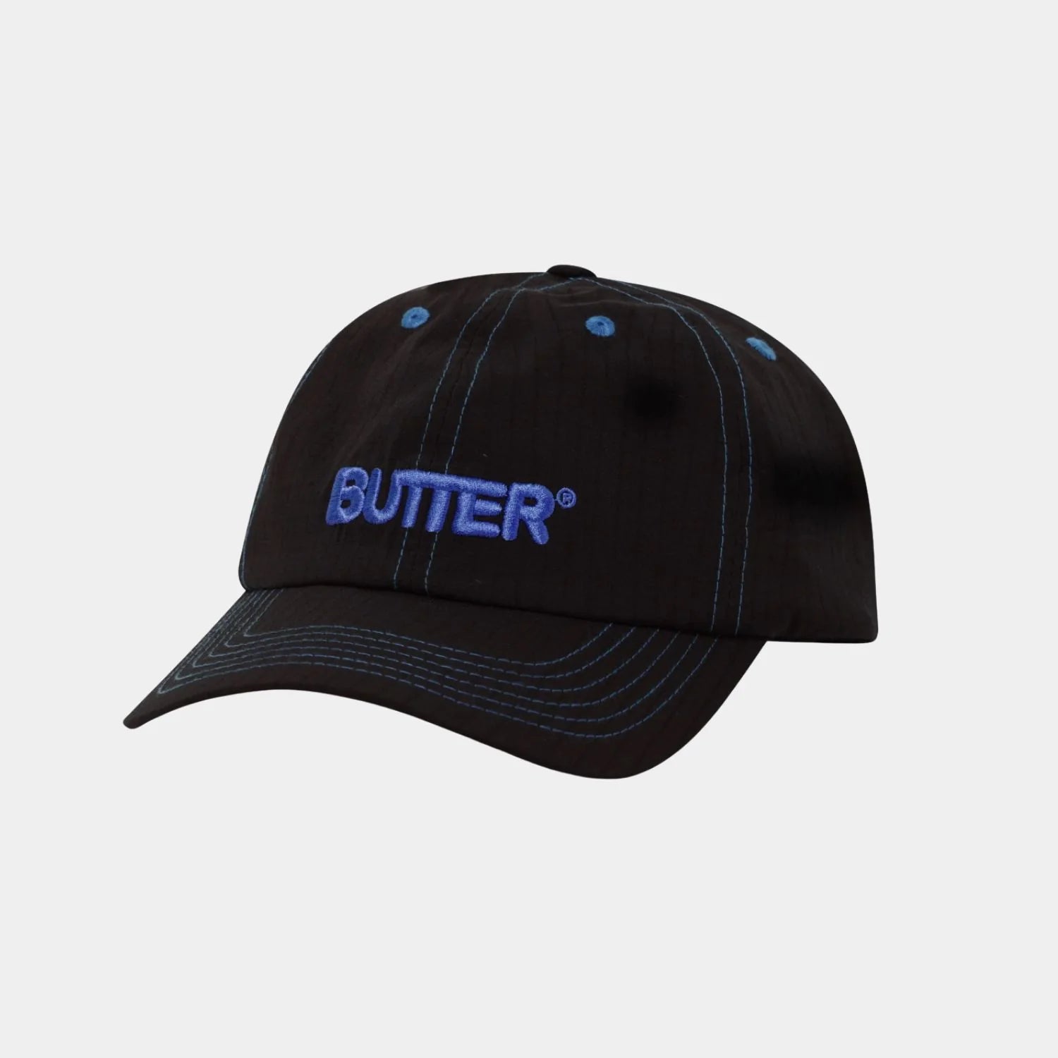Butter Goods Nylon Rounded Logo 6 Panel Cap