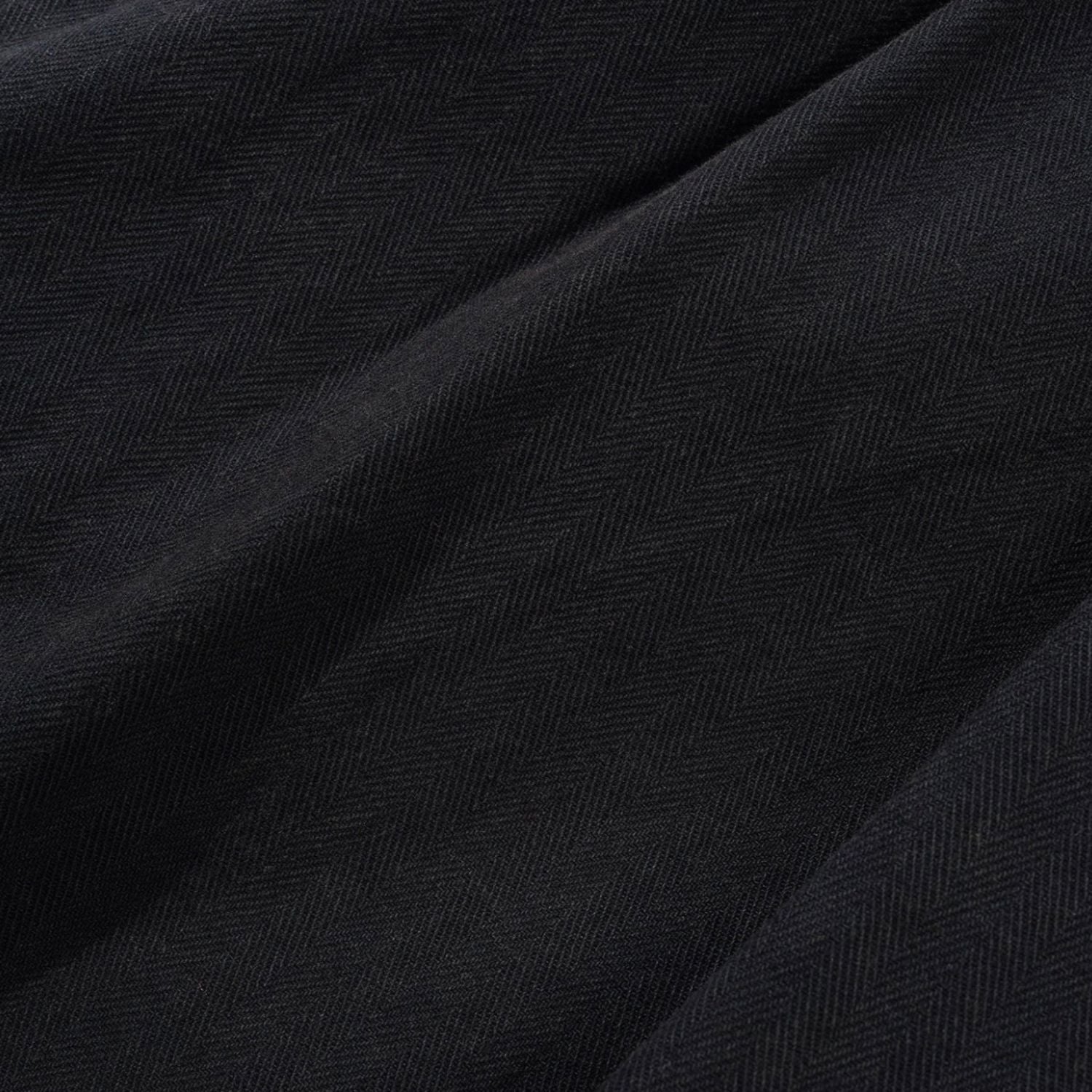 Butter Goods Pleated Trousers - Washed Black