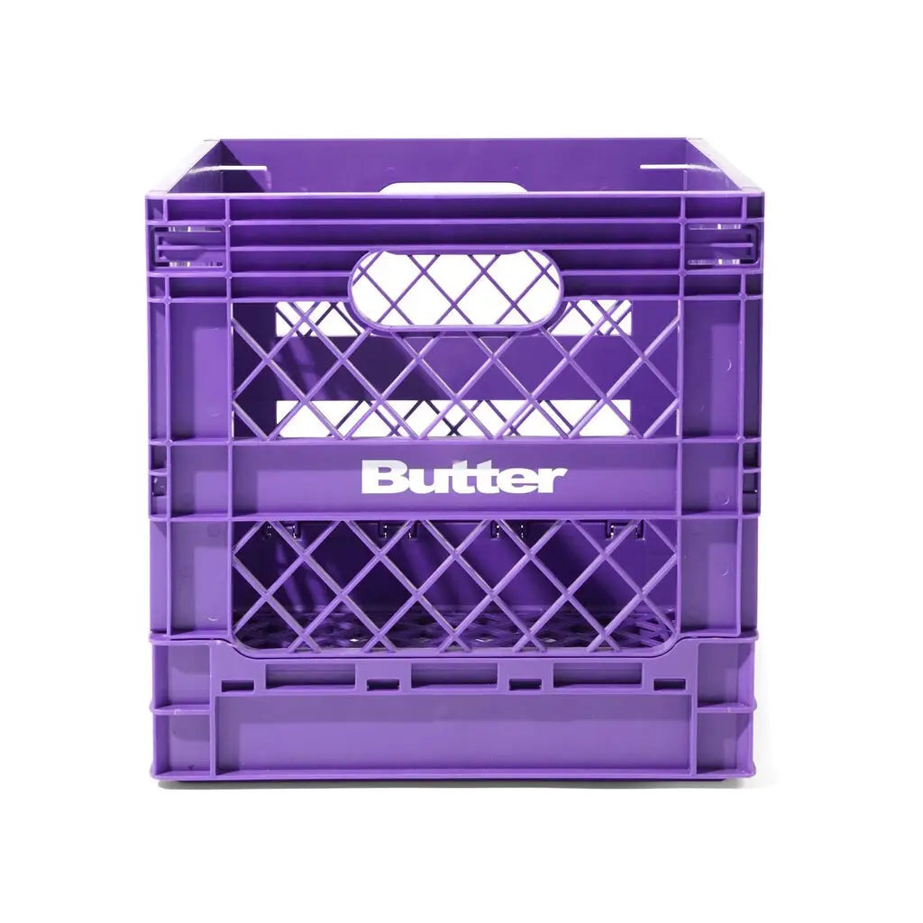 Butter Goods Record Crate - Purple