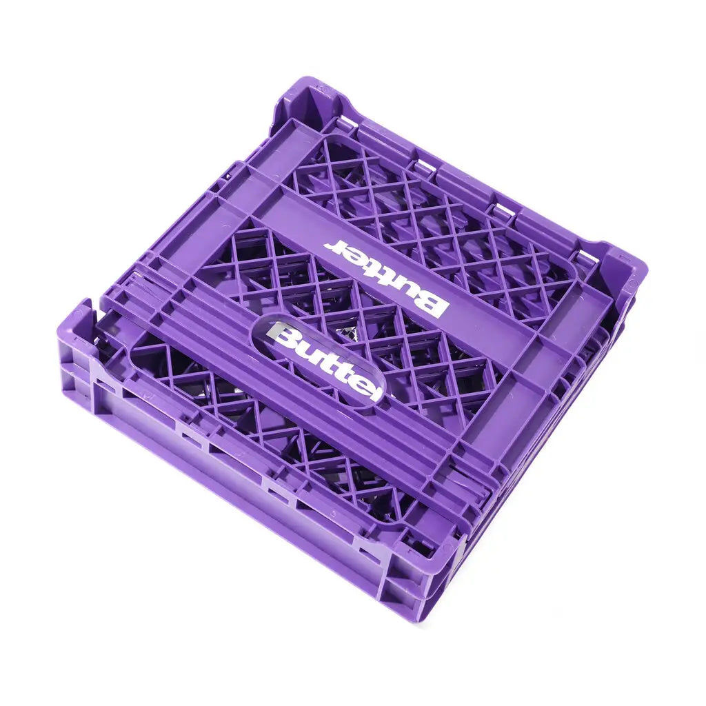 Butter Goods Record Crate - Purple