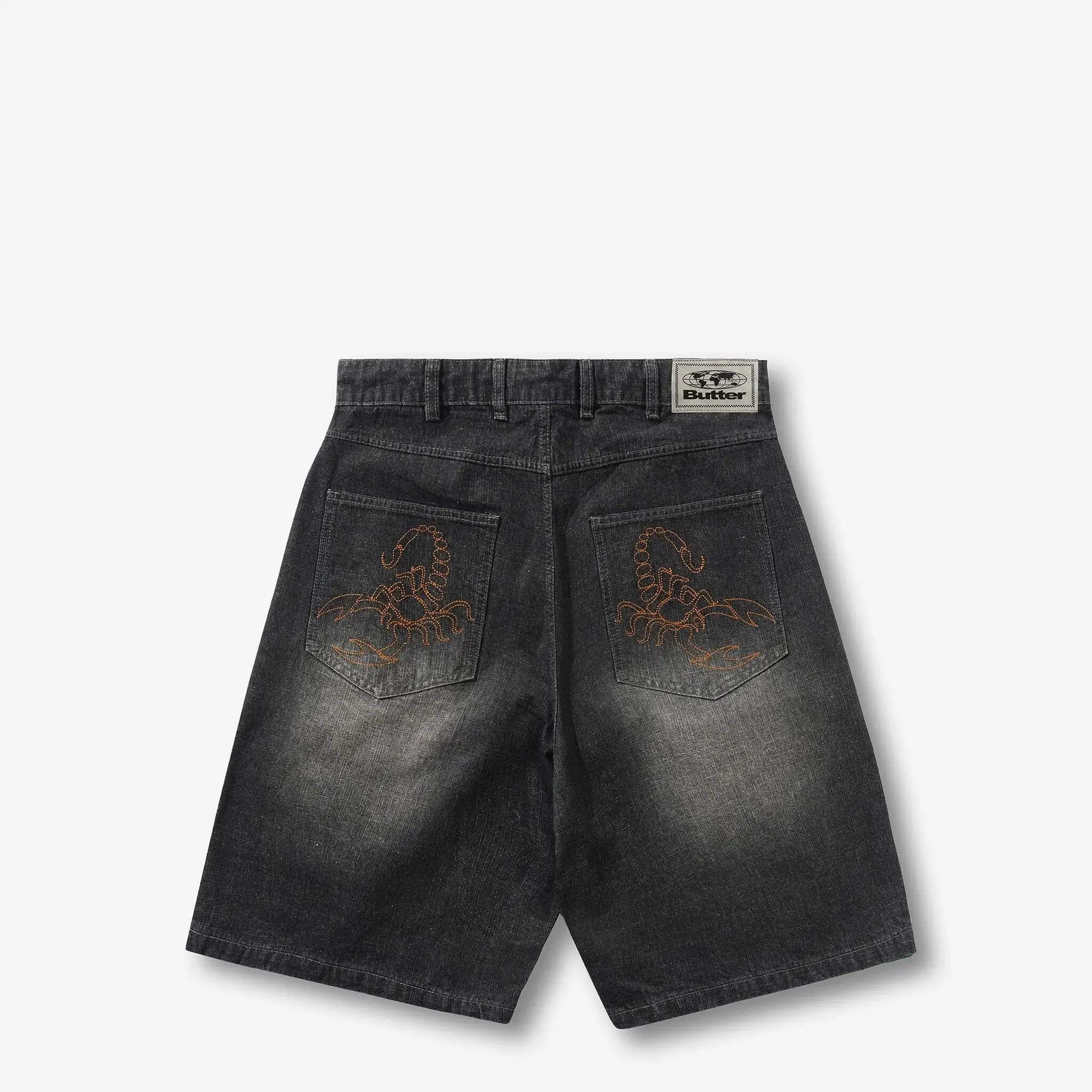 Butter Goods Scorpion Stitch Denim Shorts