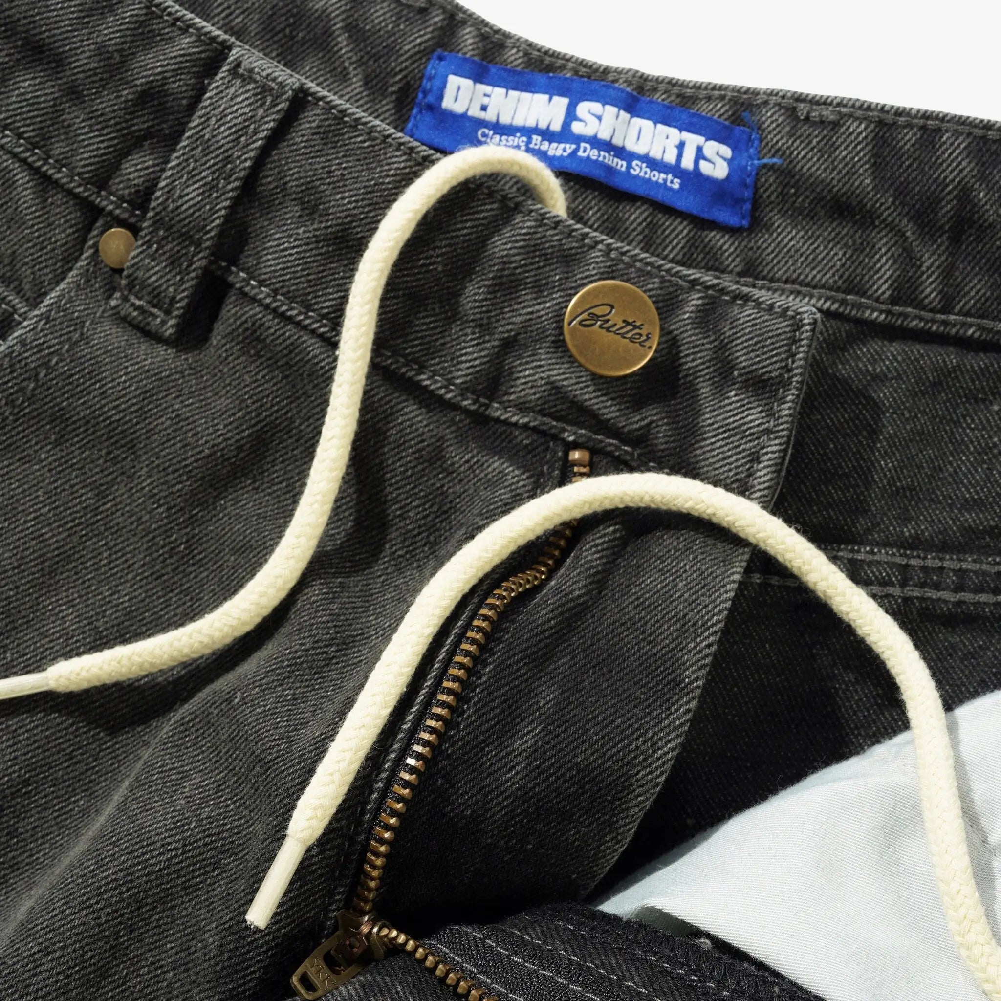 Butter Goods Scorpion Stitch Denim Shorts