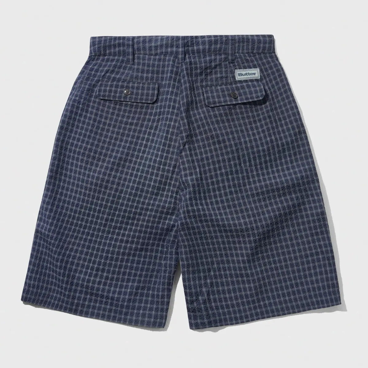 Butter Goods Seersucker Pleated Shorts