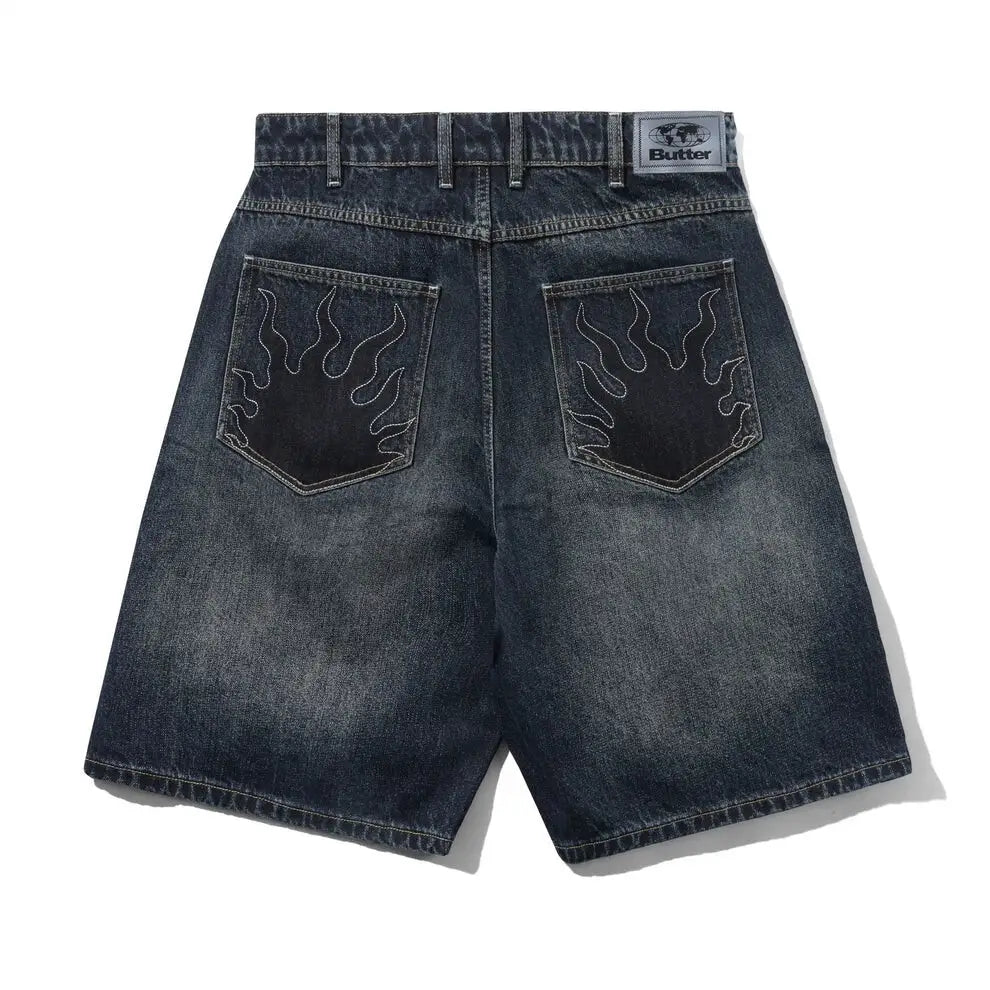 Butter Goods Solar Fade Denim Shorts