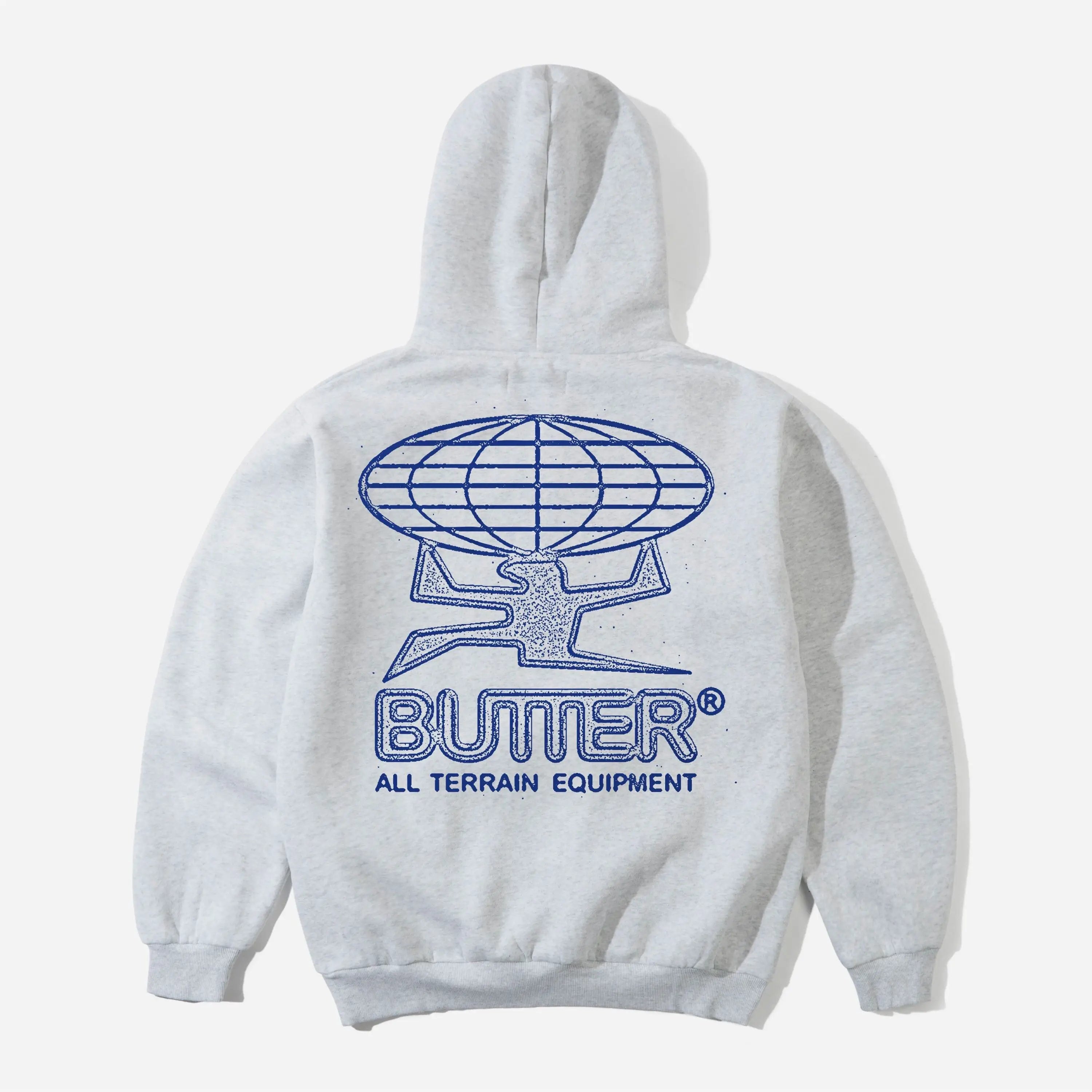 Butter Goods Terrain Pullover Hood - Ash