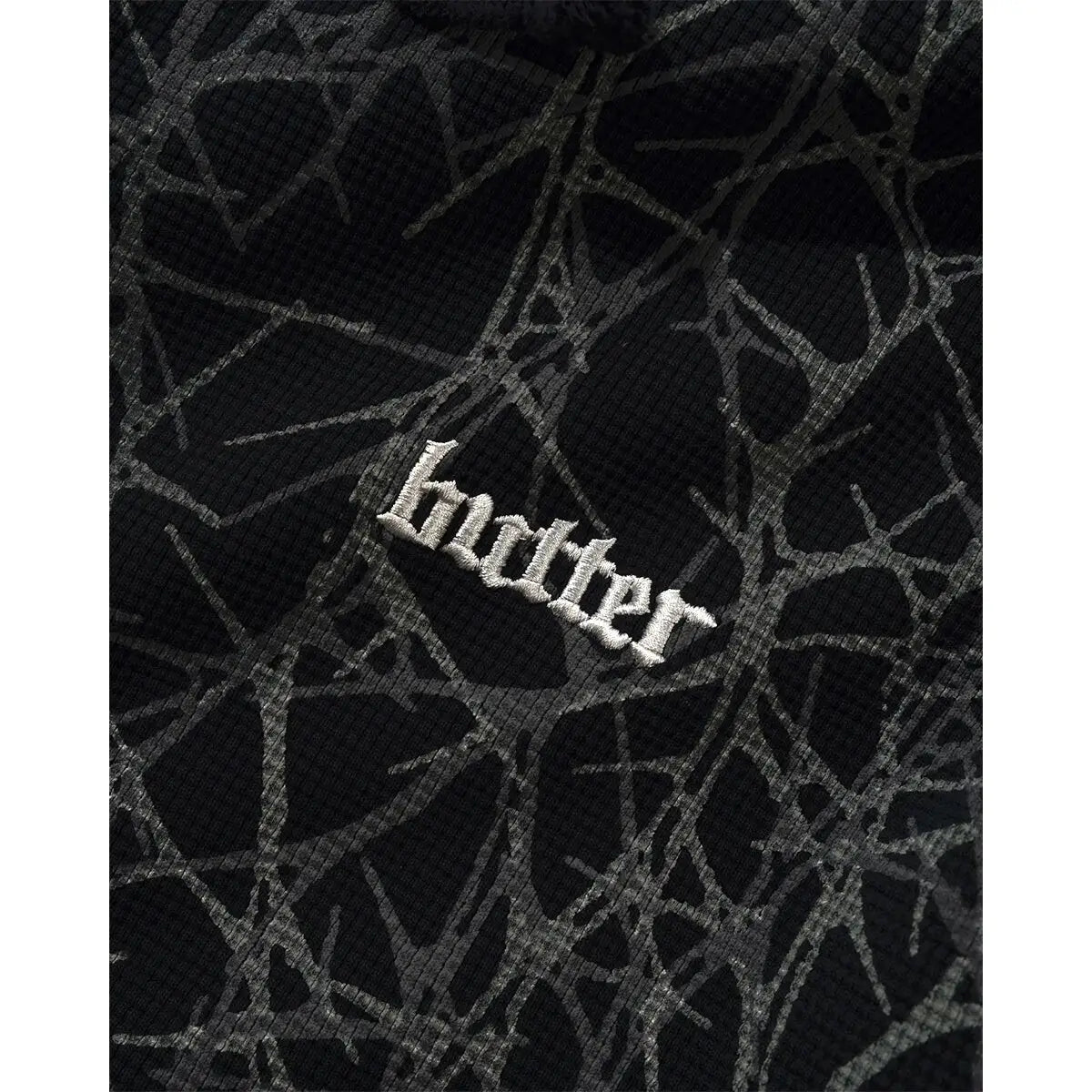 Butter Goods Thorn Camo Waffle Zip-Thru Hood