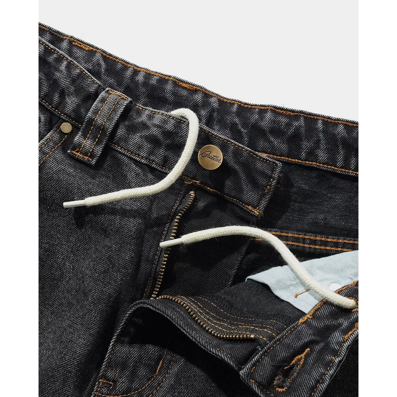Butter Goods Weathergear Denim Jeans - Gunmetal