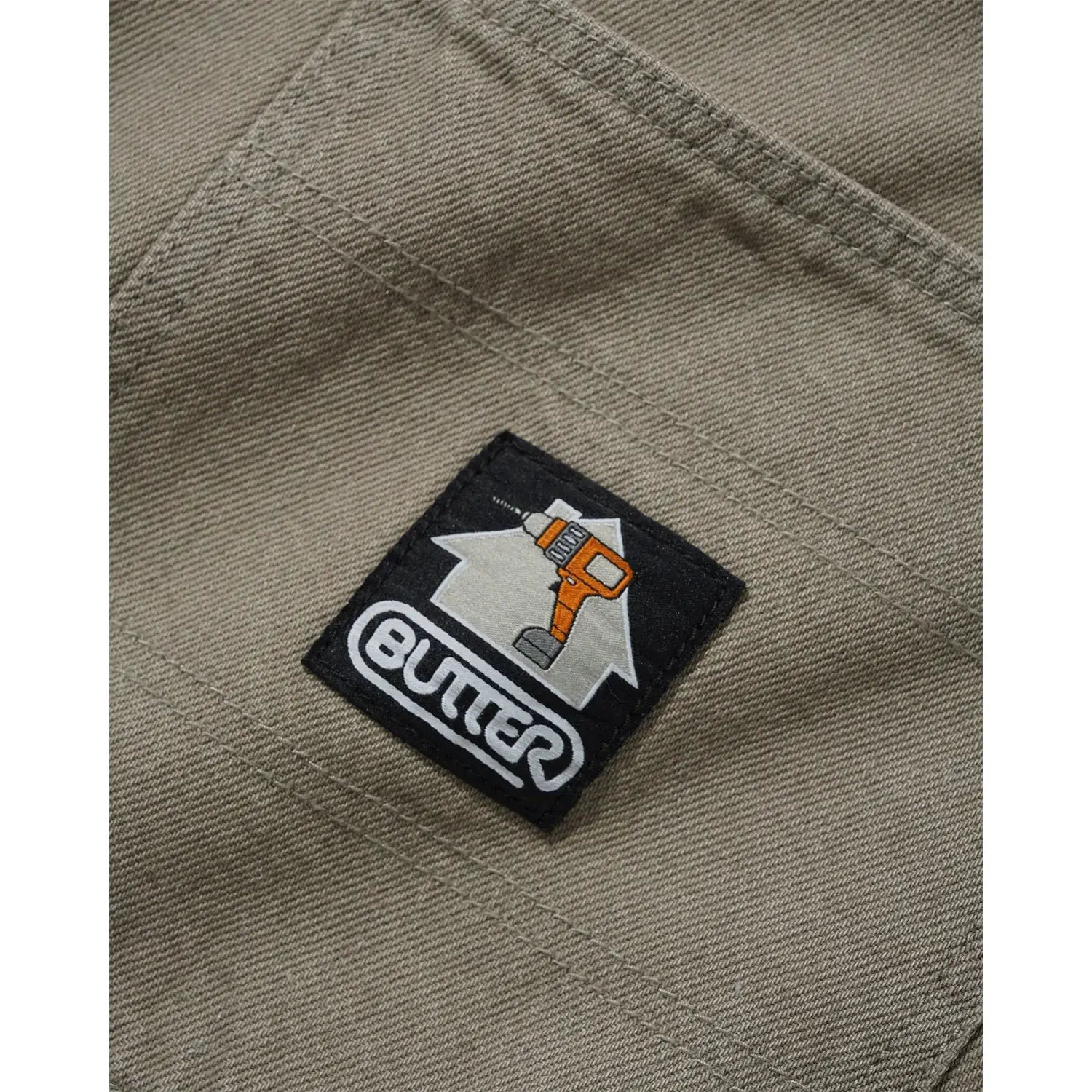 Butter Goods Work Pants - Grey  Wash