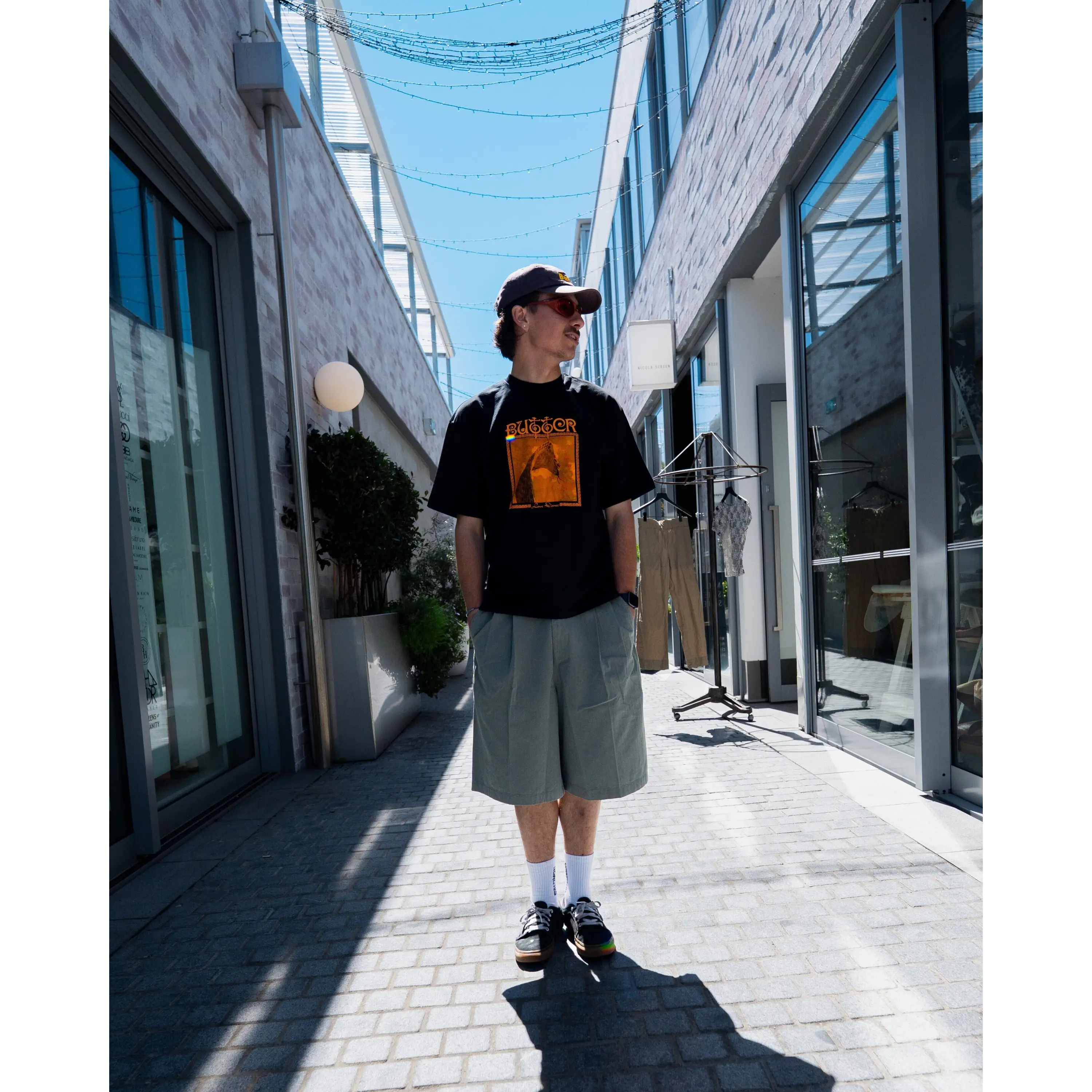 Butter Pleated Shorts