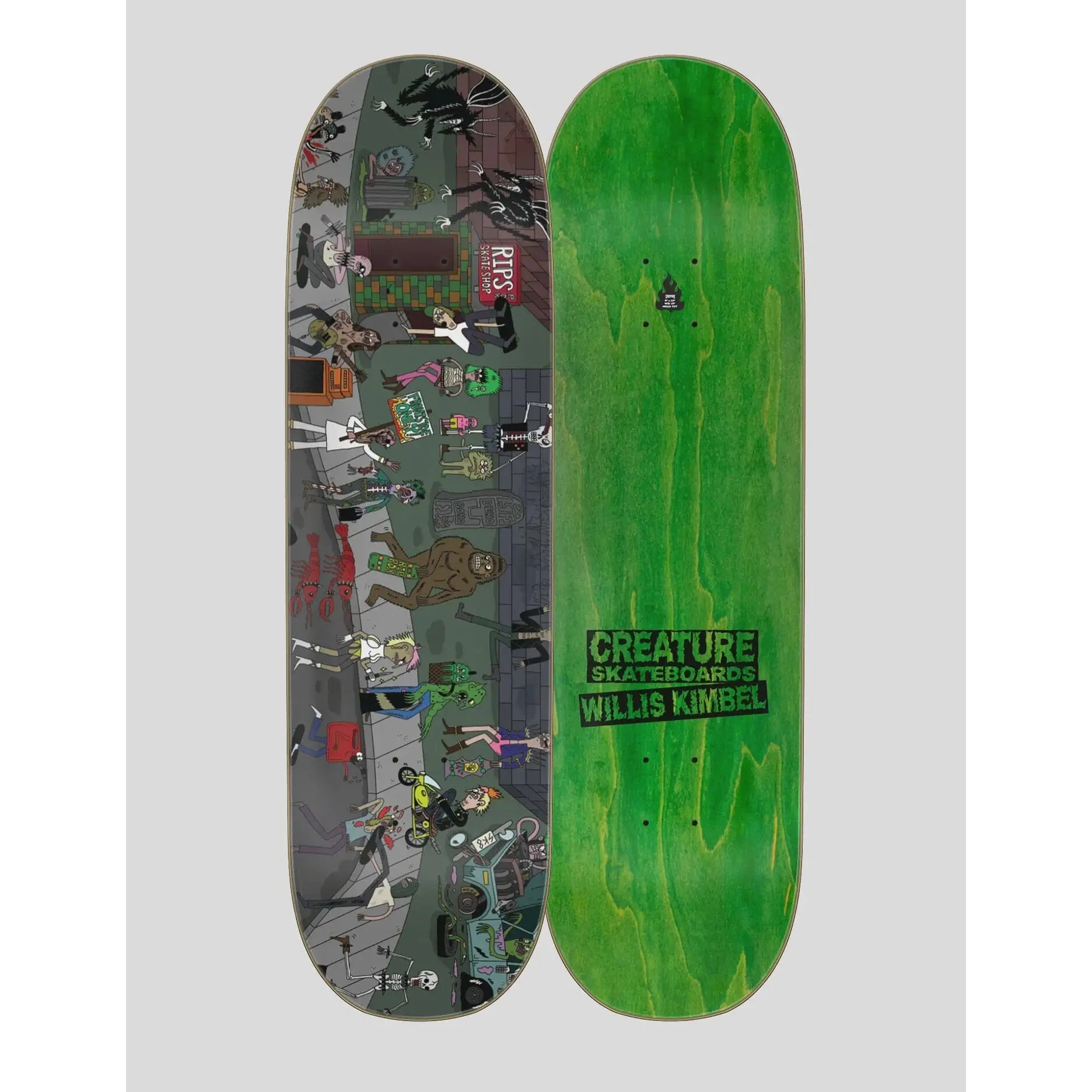 Creature Kimbel Shred Party Deux Pro Skate Deck