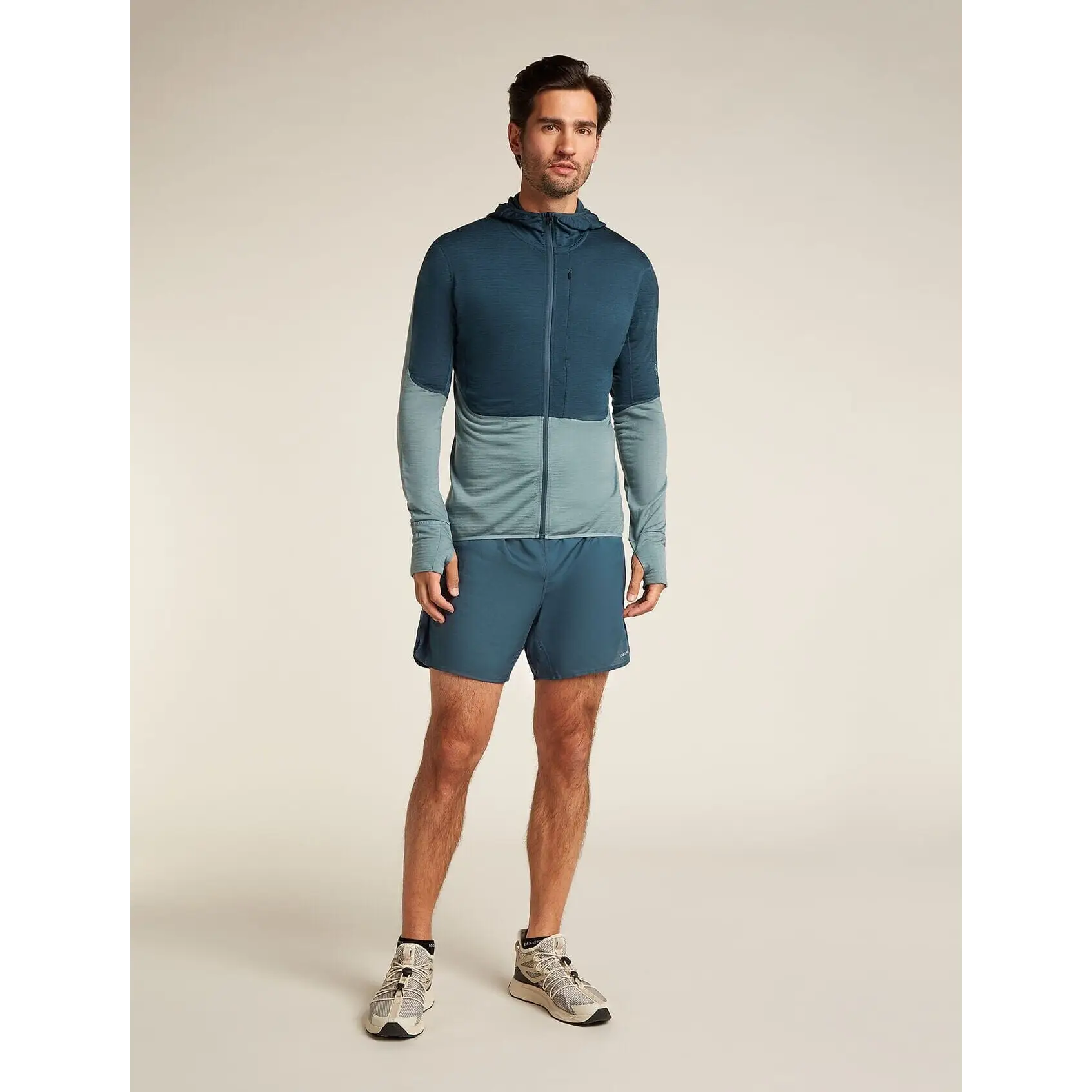 Icebreaker Merino Blend 200 Realfleece Descender Long Sleeve Zip Hoodie 2025