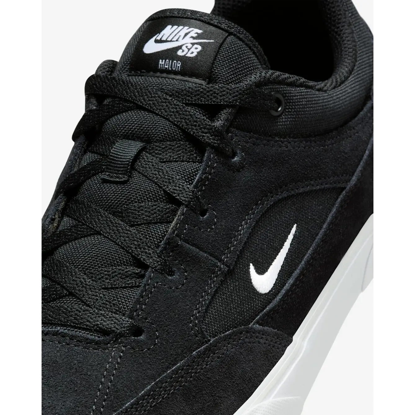 Nike SB Malor - Black / Black / White / White