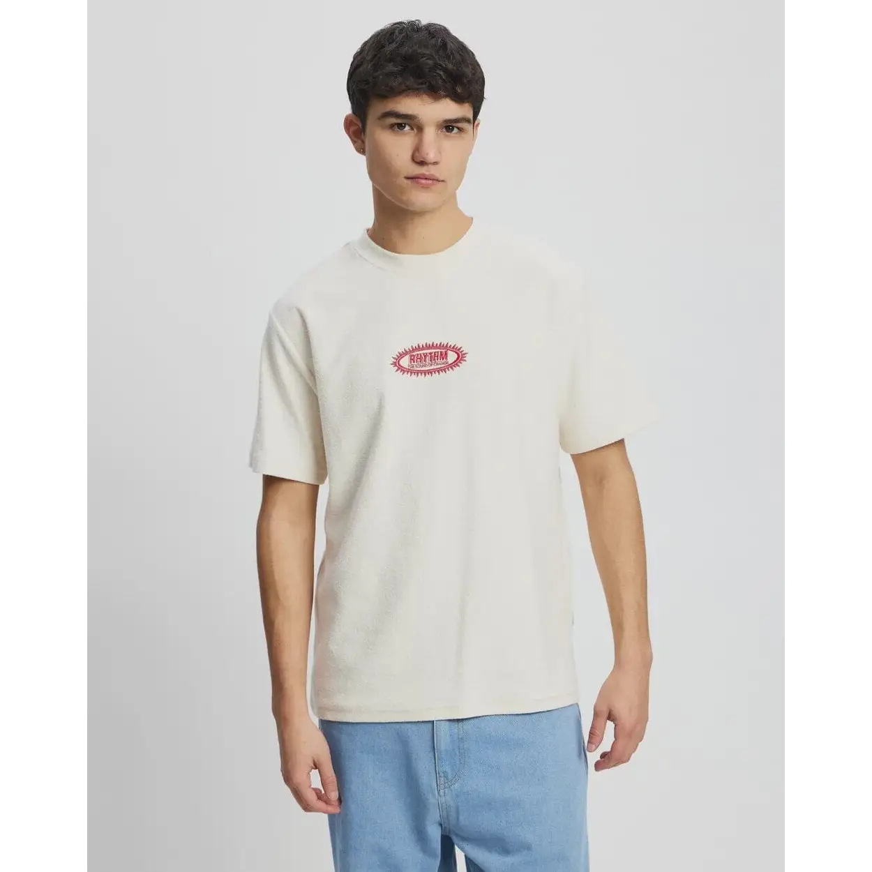 Rhythm Stamp Vintage Terry T-Shirt 