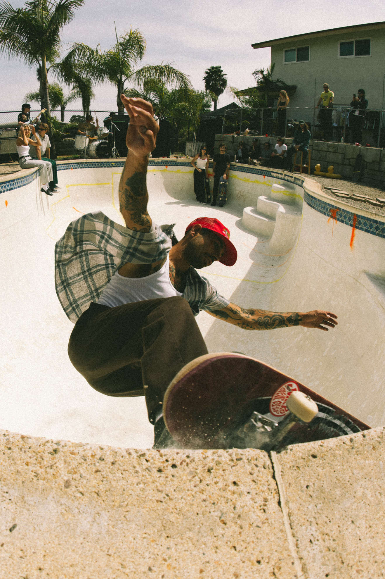 Brixton Charter Linen Blend Short Sleeve Shirt