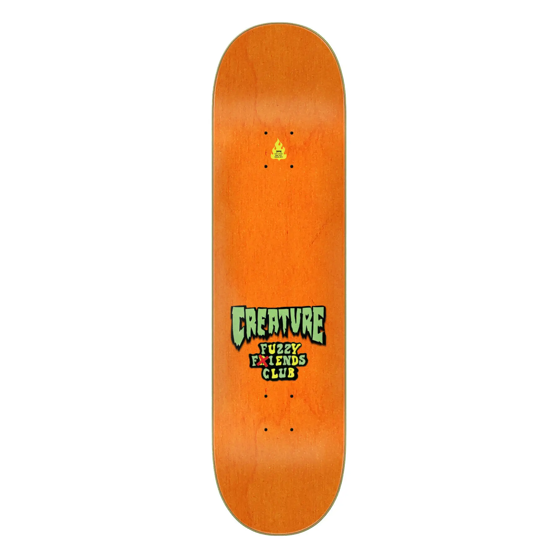 Creature Gravette Fuzzy Fiends Pro Skateboard Deck