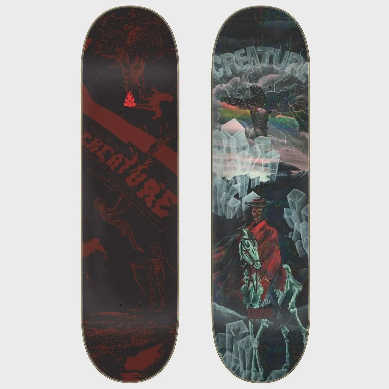 Creature Lockwood Lost Trail Pro Skateboard Deck
