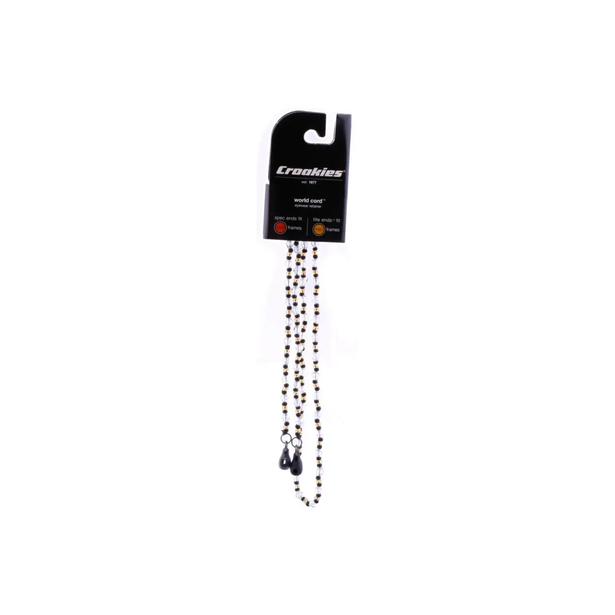 Croakies Czech World Cord Loop End Eyewear Retainer 