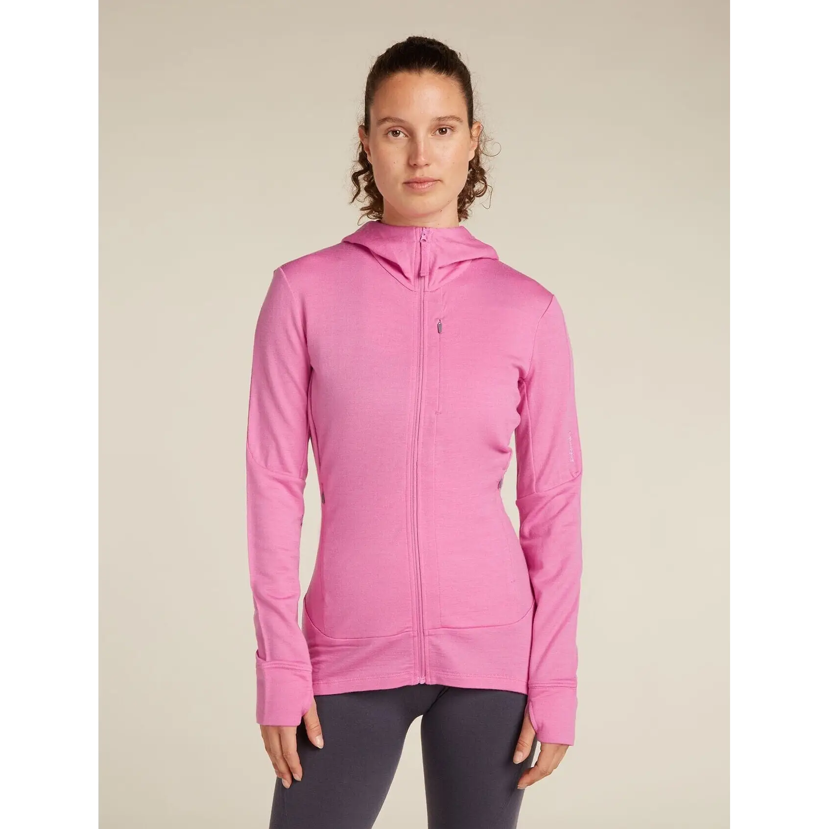 Icebreaker Womens Merino 260 Quantum Long Sleeve Zip Hoodie 2025