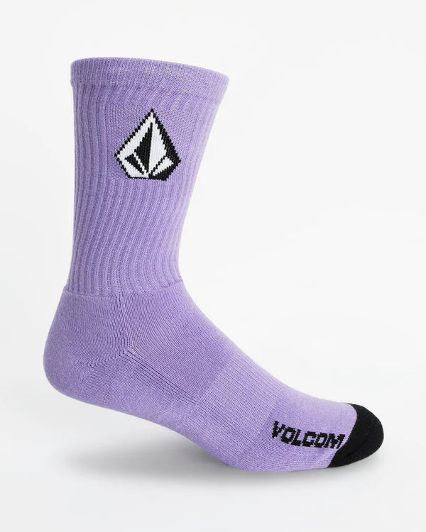 Volcom Full Stone 3 Pack Crew Socks - Multi