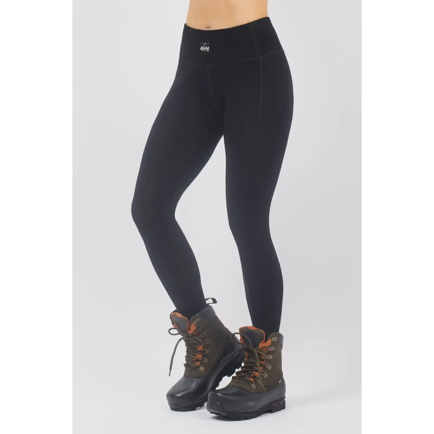 Eivy Pocket Merino Wool Rib Tights