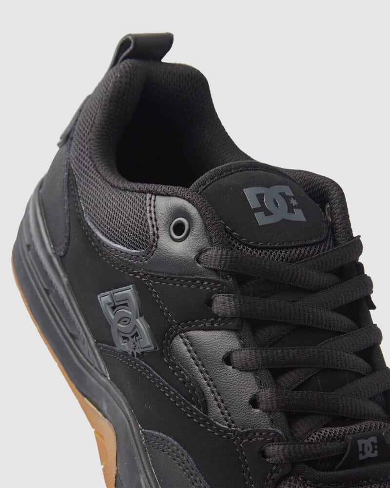 DC Ascend Shoes - Black / Black / Gum