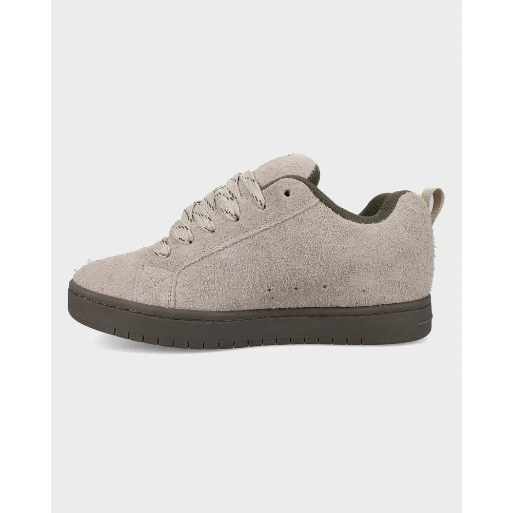 DC Court Graffik SE Shoes - Taupe / Olive