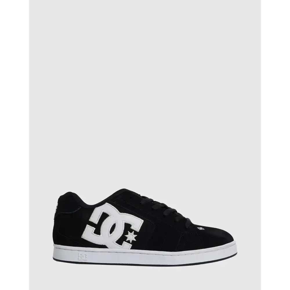DC Net Shoes - Black / Black / White