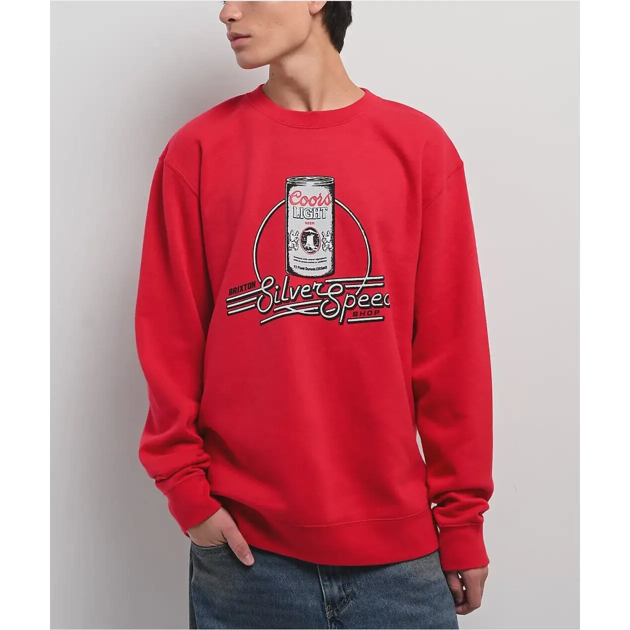 Brixton Coors Light Caster Crew Fleece