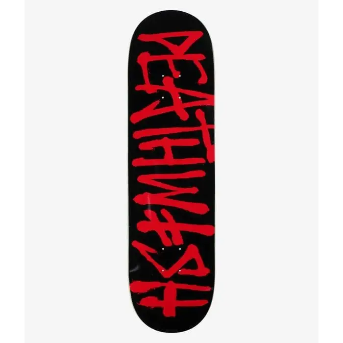 Deathwish Deathspray Black / Red Skateboard Deck