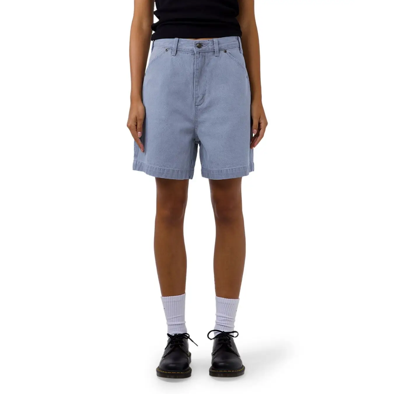 Dickies 1997 6" High Rise A Line Carpenter Denim Shorts