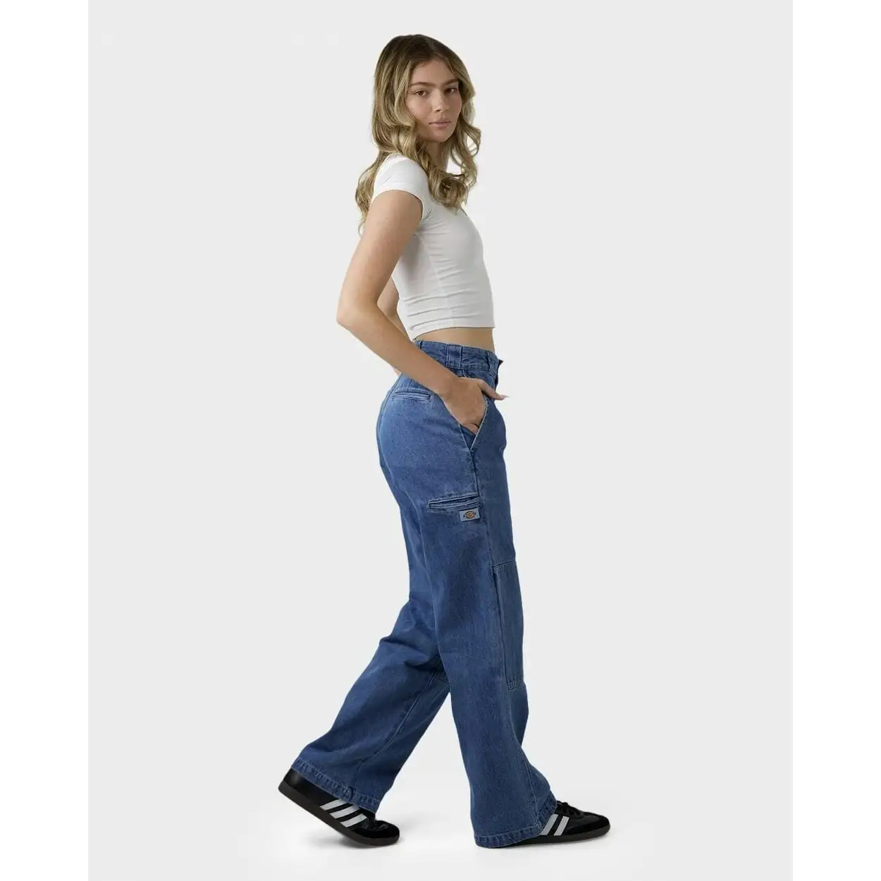 Dickies 85-283 Baggy Fit Double Knee Denim Jean
